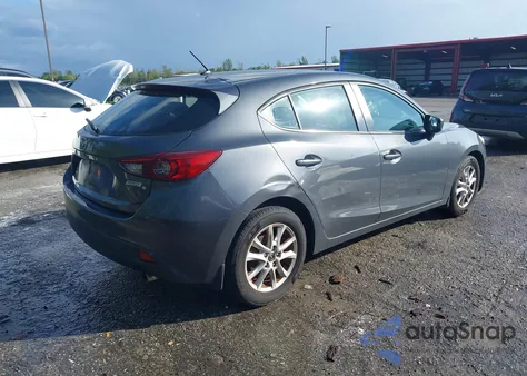 2014 Mazda Mazda3 I Touring z USA, uszkodzony, nr VIN JM1BM1L75E1160047